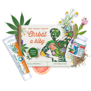 Dárkové balení ZÁDA A KLOUBY – Annabis