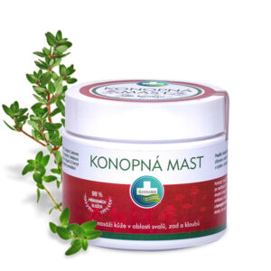 KONOPNÁ mast na masáž zad, svalů a kloubů – 330 ml – Annabis