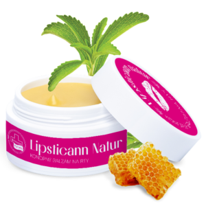 LIPSTICANN NATUR konopný balzám na rty se včelím voskem – 15 ml – Annabis