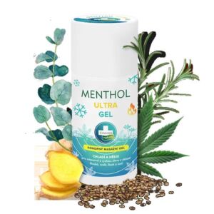 MENTHOL ULTRA GEL – konopný masážní gel s dvojitým účinkem – 90 ml – Annabis