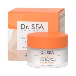 Denní krém na obličej proti stárnutí s retinolem a peptidy – 50 ml – Dr. Sea