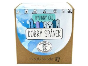 Porcovaný bylinný čaj Dobrý spánek – 45g (15x3g)- Bylinářství U Chytré horákyně