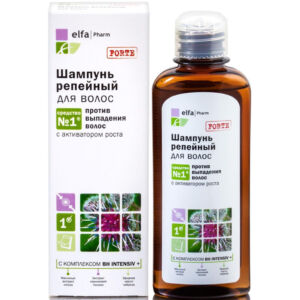 Lopuchový šampon proti vypadávání vlasů – 200 ml – Elfa Pharm