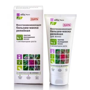 Regenerační lopuchová maska na vlasy – 200 ml – Elfa Pharm