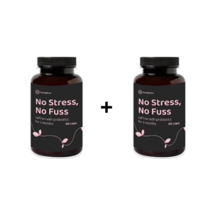 Zvýhodněný set: 2 x Bez stresu a starostí – šafrán s probiotiky – 60 kapslí – Herbatica