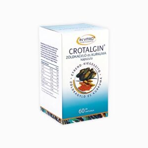 Crotalgin kapsle – přírodní podpora kloubů s extraktem ze zelené mušle a kurkumy – 60 kapslí – InVitro