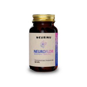 NEURINU Neuroflor probiotika pro psychickou rovnováhu – 50 kapslí
