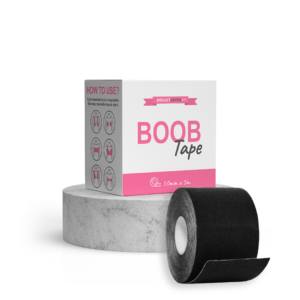 BreastExtra+ BOOB Tape (černá) – speciální lepící páska na prsa