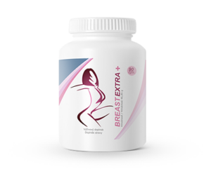 BREAST EXTRA+ pro dokonalou krásu a tvar poprsí – 90 kapslí