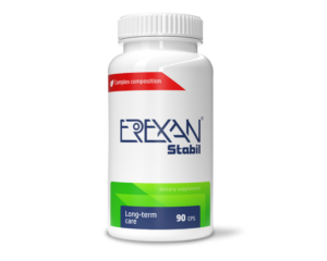 EREXAN Stabil pro podporu plodnosti a potence mužů – 90 kapslí