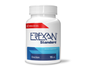 EREXAN Standard pro intimní potřeby mužů v každém věku – 15 kapslí