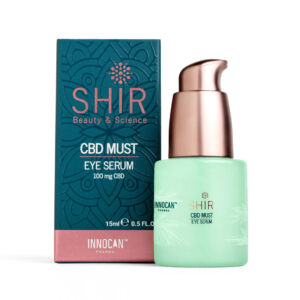 CBD oční sérum proti otokům, tmavým kruhům a vráskám 15 ml – SHIR Beauty & Science