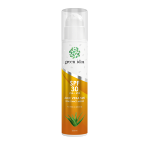 Aloe vera sun – opalovací mléko SPF 30 200 ml – Green idea