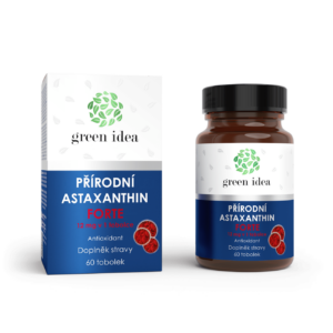 Astaxanthin forte 12 mg – tobolky 60 ks – Green idea