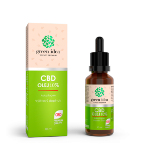 CBD olej 10 % 10 ml – Green idea