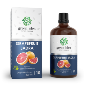 Grapefruit jádra – bezlihová tinktura 100 ml – Green idea