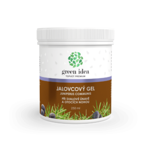 Jalovcový masážní gel 250 ml – Green idea