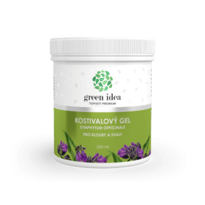 Kostivalový masážní gel 250 ml – Green idea