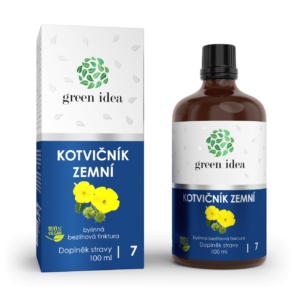 Kotvičník zemní – bezlihová tinktura 100 ml – Green idea