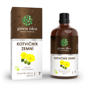 Kotvičník zemní tinktura – kapky 100 ml – Green idea