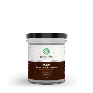 MSM – Methylsulfonylmethan 180 g – Green idea