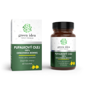 Pupalkový olej – tobolky 60 ks – Green idea