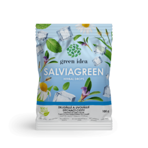 Salviagreen – bylinné bonbóny 100 g – Green idea