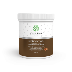 Skořicový masážní gel 500 ml – Green idea