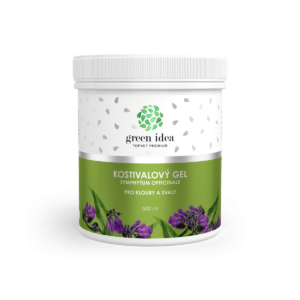 Kostivalový masážní gel 500 ml – Green idea