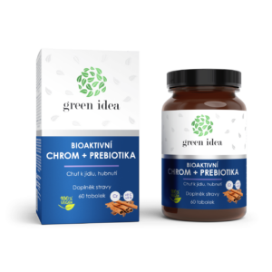Bioaktivní chrom+prebiotika – tobolky 60 ks – Green idea