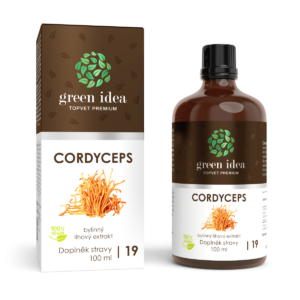 Cordyceps tinktura – kapky 100 ml – Green idea