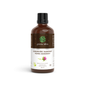 Ostropestřec tinktura – kapky 50 ml – Green idea