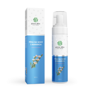 Pěna na nohy s manukou 200 ml – Green idea