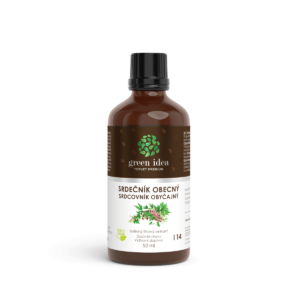 Srdečník obecný tinktura – kapky 50 ml – Green idea