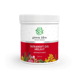 Tatranský bylinný gel – hřejivý 250 ml – Green idea