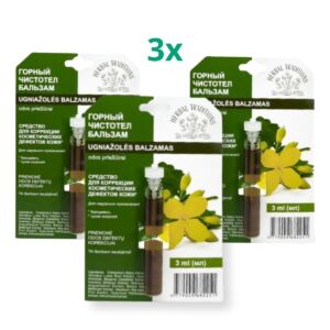 Zvýhodněný set: 3x Horský vlaštovičník „čistotel“ – elixír na bradavice – 3 ml – Herbal Traditions