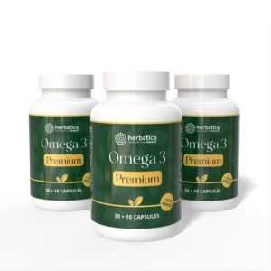 Zvýhodněný set: 3x Omega 3 Premium – 40 kapslí – Herbatica