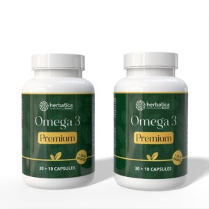 Zvýhodněný set: 2x Omega 3 Premium – 40 kapslí – Herbatica