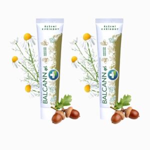 Zvýhodněný set: 2x BALCANN gel z dubové kůry na hemoroidy, trhliny – 75 ml – Annabis