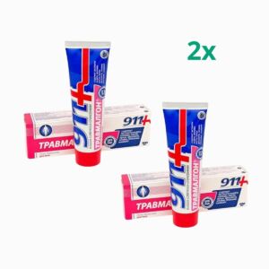 Zvýhodněný set: 2x Travmalgon tělový gel s kafrem – 100ml – Twinstec 911+