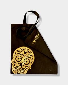 Taška Los Muertos Coffee black