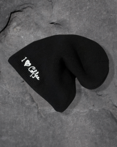 Pletená čepice BLACK