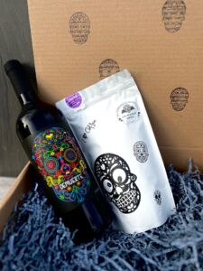 Dárkový set kávy a vína Demuerte Classic