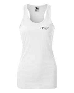 Dámské tílko Los Muertos Coffee white