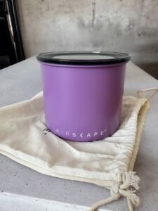 Airscape dóza na kávu Purple Lupin Matte 300g