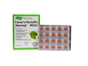 Ginkgo Biloba – Evalar – 40 mg