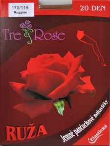 Dámské punčochové kalhoty Ruža 20 den s elastanem