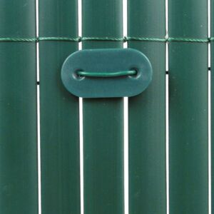 Svorky k umělému rákosu – 26 kusů, zelená