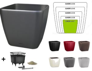 Květináč Lechuza Quadro 21 (20cm)