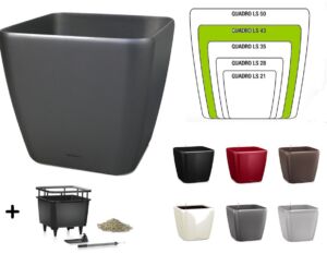 Květináč Lechuza Quadro 43 (40cm)